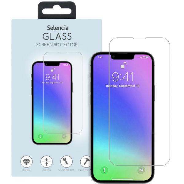 Selencia Displayschutz aus gehärtetem Glas iPhone 13 Mini