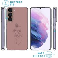 imoshion Design Hülle für das Samsung Galaxy S22 - Floral Pink