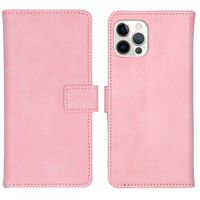 imoshion Luxuriöse Klapphülle iPhone 12 (Pro) - Rosa