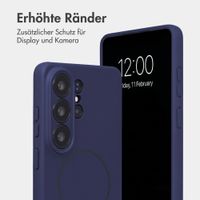 Accezz Grip Backcover mit MagSafe Samsung Galaxy S26 Ultra - Dunkelblau