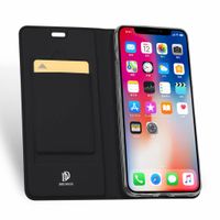 Dux Ducis Slim TPU Klapphülle Schwarz für das iPhone Xr