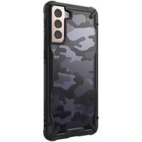 Ringke Fushion X Case für Samsung Galaxy S21 Plus - Camo Schwarz