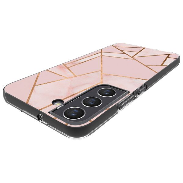 imoshion Design Hülle Samsung Galaxy S22 Plus - Pink Graphic