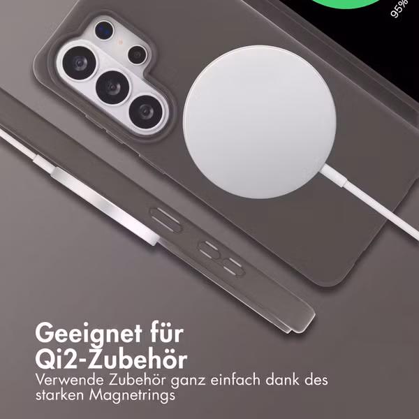 imoshion Color Backcover mit abnehmbarem Handykette und MagSafe Samsung Galaxy S26 Ultra - Black Coffee