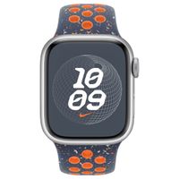 Apple Nike Sport Band für das Apple Watch Series 1 bis 9 / SE (38/40/41 mm) | Series 10 (42 mm) - Größe S/M - Blue Flame