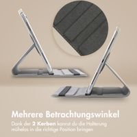 imoshion 360° drehbare Klapphülle Samsung Galaxy Tab A11 Plus - Grau