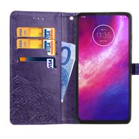 Mandala Klapphülle Violett Motorola One Hyper