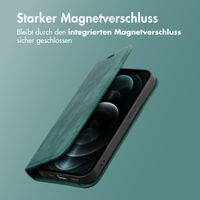 imoshion Slim Klapphülle Apple iPhone 12 (Pro) - Grün