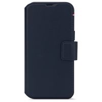 Decoded 2 in 1 Leather Klapphülle MagSafe für das iPhone 16 Plus - Navy