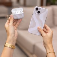 Selencia Vivid Case  Apple Airpods Pro 3 - Desert Waves Beige