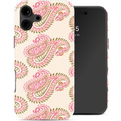 Selencia Vivid Rückabdeckung mit MagSafe Apple iPhone 16 - Paisley Blush