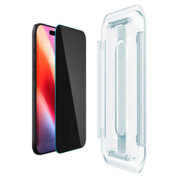 Spigen GLAStR EZ Fit Privacy Pro HD + Applikator Apple iPhone Air