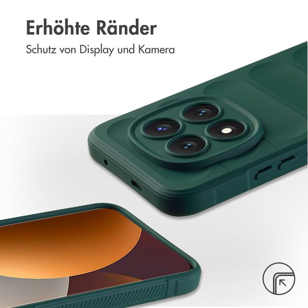 imoshion EasyGrip Backcover Xiaomi Redmi Note 15 Pro Plus (5G) - Dunkelgrün