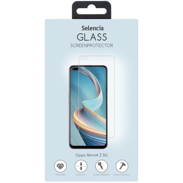 Selencia Screen Protector aus gehärtetem Glas Oppo Reno4 Z 5G