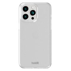Holdit Glitzer Case Apple iPhone 15 Pro - Weiß
