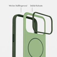 imoshion Color Backcover mit Thin MagSafe Ring Apple iPhone 17 Pro Max - Dunkelgrün