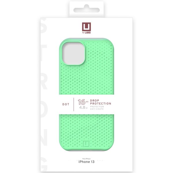 UAG Back Cover Dot U für das iPhone 13 - Spearmint