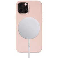 Decoded Silikon-Case MagSafe iPhone 12 (Pro) - Powder Pink