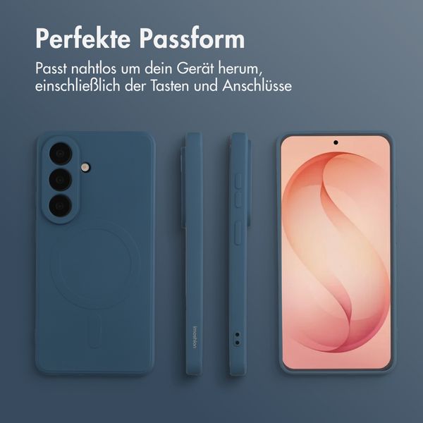 imoshion Color Back Cover mit MagSafe Samsung Galaxy S26 Plus - Dunkelblau