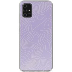 imoshion Design Hülle Samsung Galaxy A51 - Topo Lilac