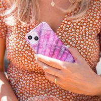 Selencia Aurora Fashion Back Case für das iPhone 12 (Pro) - ﻿Strapazierfähige Hülle - 100 % recycelt - Ocean Shell Purple