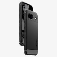 Spigen Rugged Armor Case für das Google Pixel 8a - Matte Black