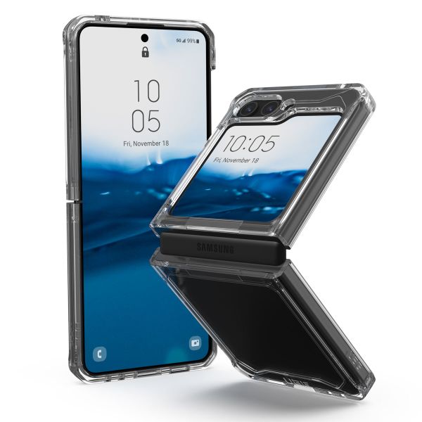 UAG Plyo Hard Case für das Samsung Galaxy Z Flip 5 - Ice