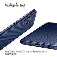 imoshion Carbon-Hülle für das Realme 9 Pro - Blau