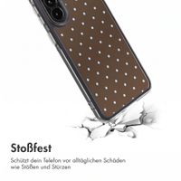 imoshion Design Hülle Samsung Galaxy A57 (5G) - Polka Dot Bruin