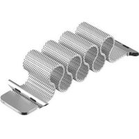 WiWu Milanaise-Armband für das  Apple Watch Series 1 t/m 11 / SE / Ultra (44/45/46/49 mm) - Silber