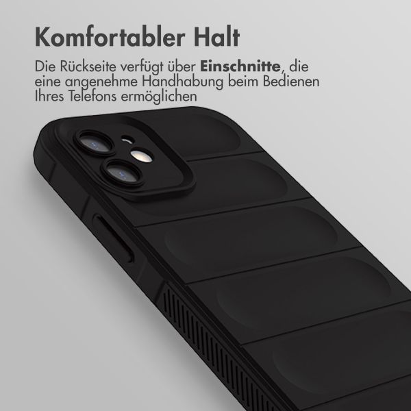 imoshion EasyGrip Backcover Apple iPhone 12 - Schwarz