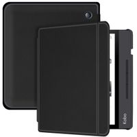 imoshion Slim Hard Case Sleepcover mit Stand für das Kobo Libra H2O - Schwarz