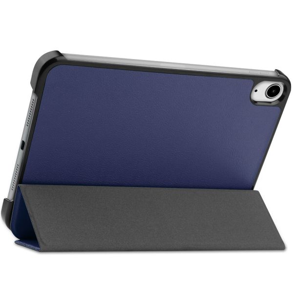 imoshion Trifold Klapphülle Apple iPad Mini 7 (2024) / iPad Mini 6 (2021) - Dunkelblau