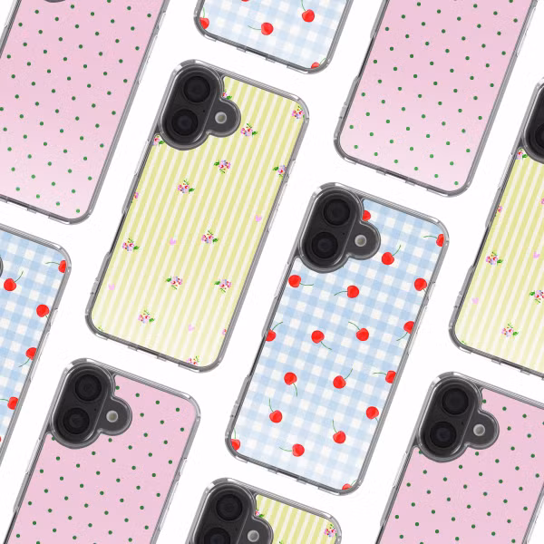 imoshion Design Hülle Apple iPhone 16 - Garden Stripes