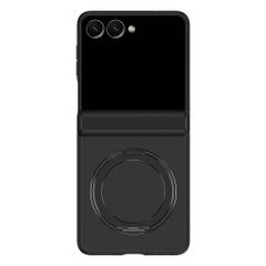 Accezz Color Backcover mit MagSafe und Ringständer Samsung Galaxy Z Flip 8 - Schwarz