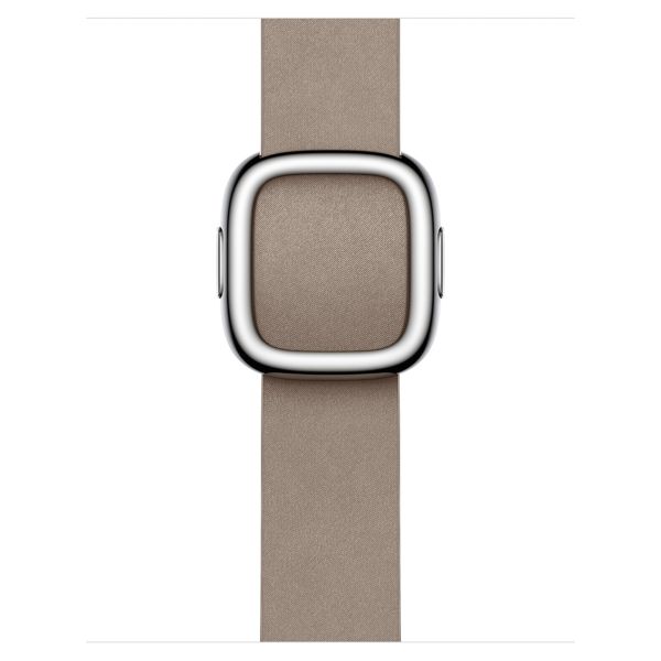 Apple Modern Buckle FineWoven für die Apple Watch Series 1 bis 9 / SE (38/40/41 mm) | Series 10 (42 mm) - Größe M - Tan