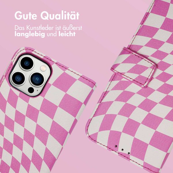 imoshion Design Klapphülle Apple iPhone 12 (Pro) - Retro Pink
