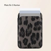 Selencia Sabi Kartenhalter mit MagSafe - Midnight Black