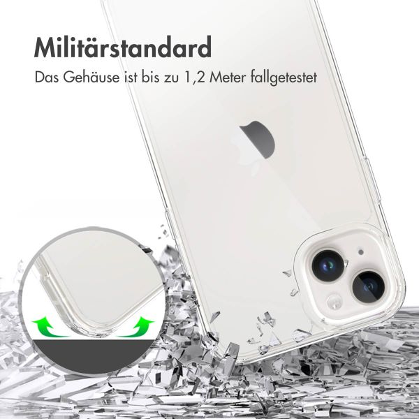 Accezz Xtreme Impact Backcover für das iPhone 15 Plus - Transparent