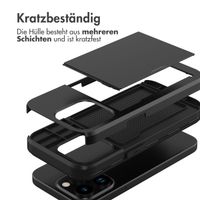 imoshion Backcover mit Kartenfach Apple iPhone 15 Pro - Schwarz
