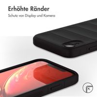 imoshion EasyGrip Back Cover für das iPhone Xr - Schwarz