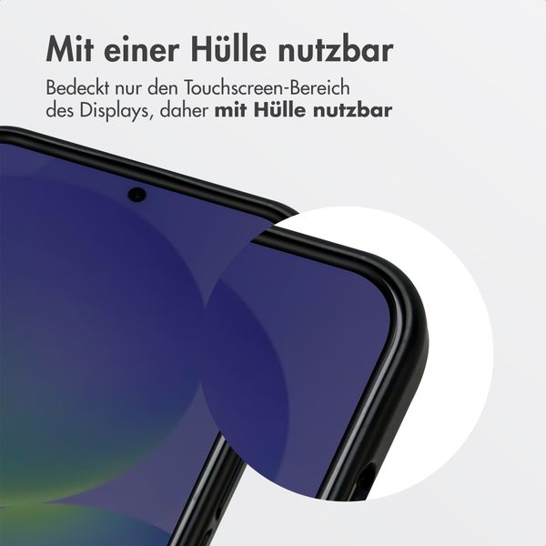 Accezz Sichtschutz-Schutzglas mit Applikator Samsung Galaxy A36