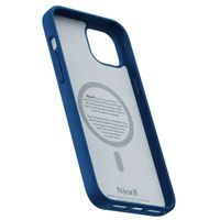 Njorð Collections Wildleder Comfort+ Case MagSafe für das iPhone 15 Plus - Blue