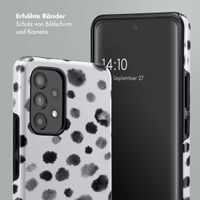 Selencia Vivid Tough Back Cover für das Samsung Galaxy A53 - Trendy Leopard