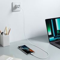 Anker USB-C auf USB-C Kabel 322 | Geflochten - 90 cm - Weiß