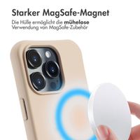 imoshion Color Backcover mit abtrennbarem Band MagSafe für das Apple iPhone 16 Pro - Nude