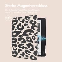 imoshion Design Slim Hard Case Klapphülle Kobo Elipsa 2E - Leopard
