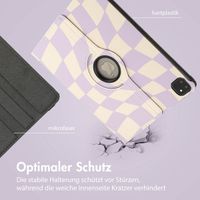 imoshion 360° drehbare Design Klapphülle für das iPad Pro 13 (2024) M4 - Dancing Cubes