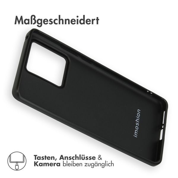 imoshion Color TPU Hülle für das Motorola Edge 40 - Schwarz