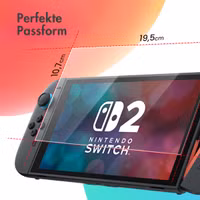 imoshion Screen Protector aus gehärtetem Glas Nintendo Switch 2